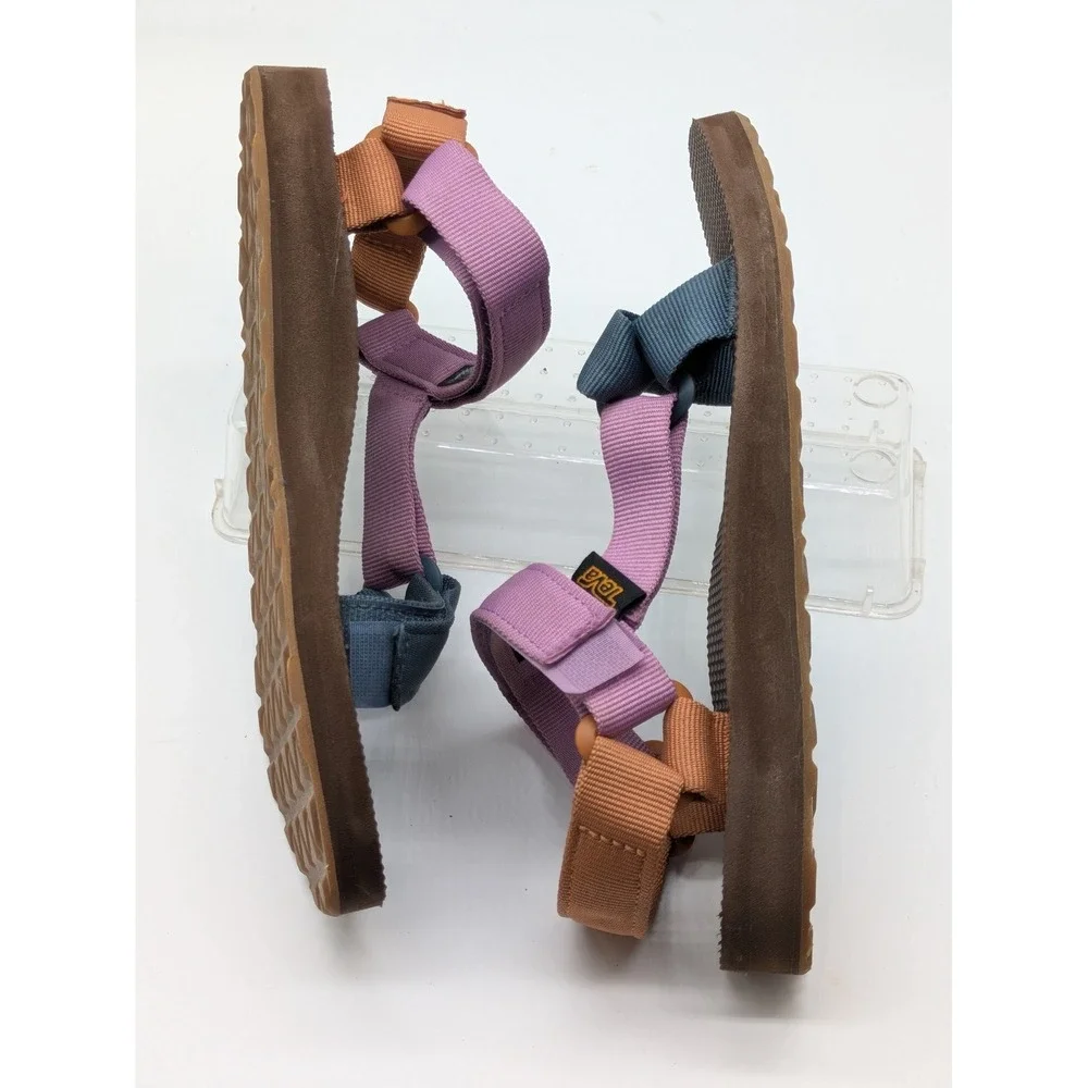 Teva Original Universal Sandals Pink Blue Brown Sport Hiking Women's Size 6